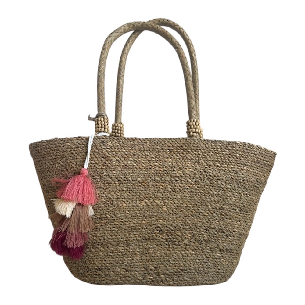 NWOT Straw tote